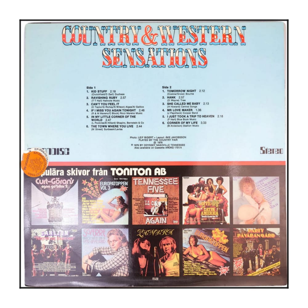 Country & Western: Sensations