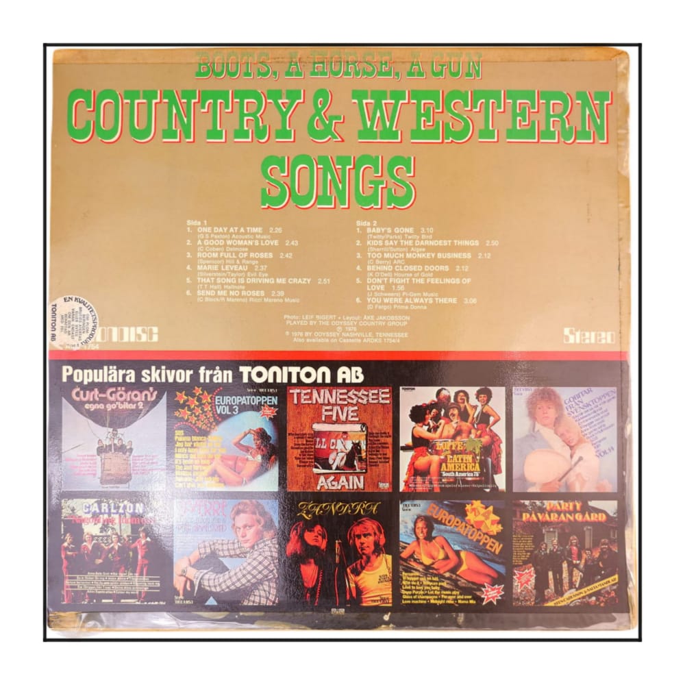 Odyssey Country Group: Boots A Horse A Gun