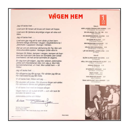 Jokkmokks-Jokke & Hildur Djupbäck: Vägen Hem