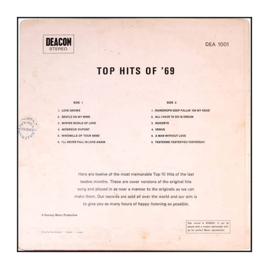 Top Hits Of 1969