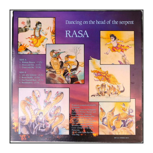 Rasa: Dancing On The Head Of The Serpent