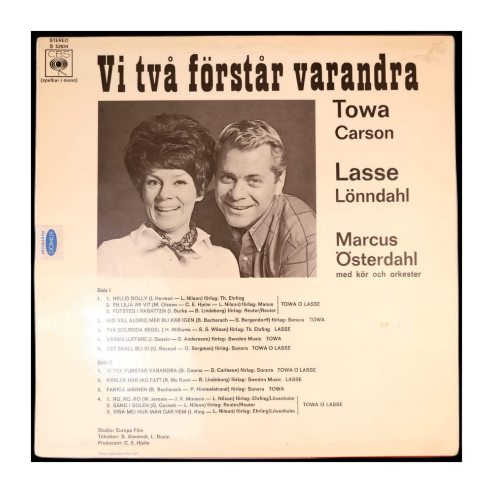 Lasse & Towa: Vi Två Förstår Varandra