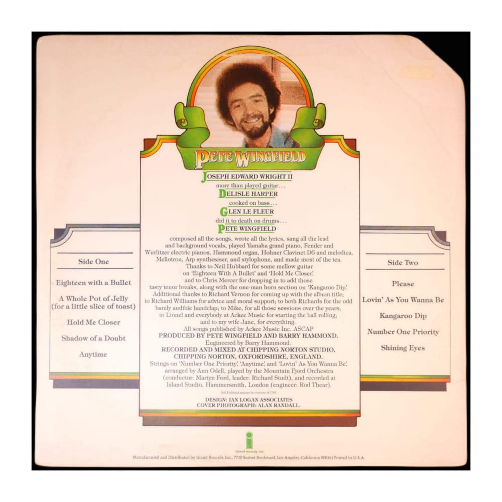 Pete Wingfield: Breakfast Special