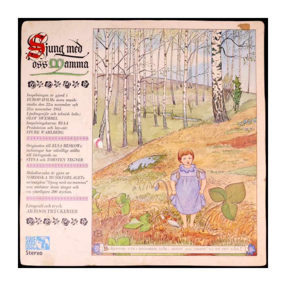 Alice Babs Titti Och Torsten Tegnér: Sjung Med Oss Mamma