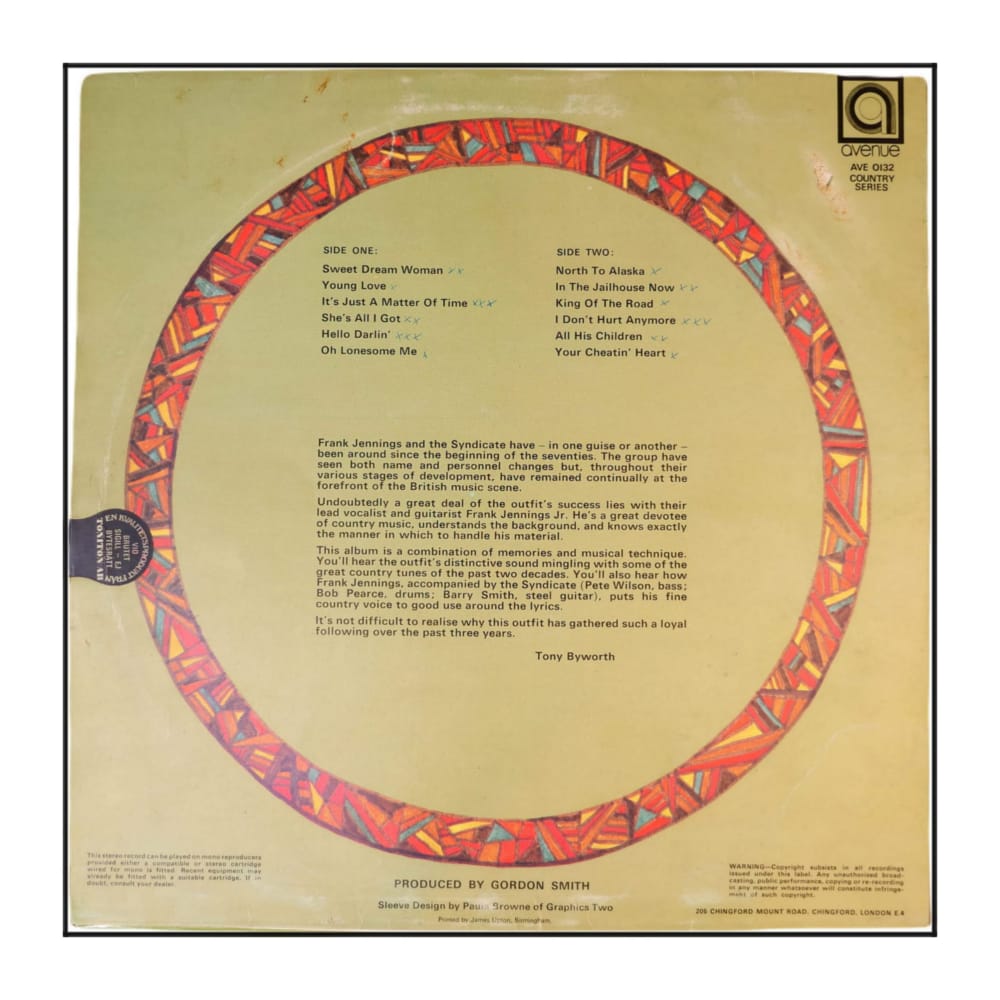Frank Jennings Syndicate: Great Country Hits