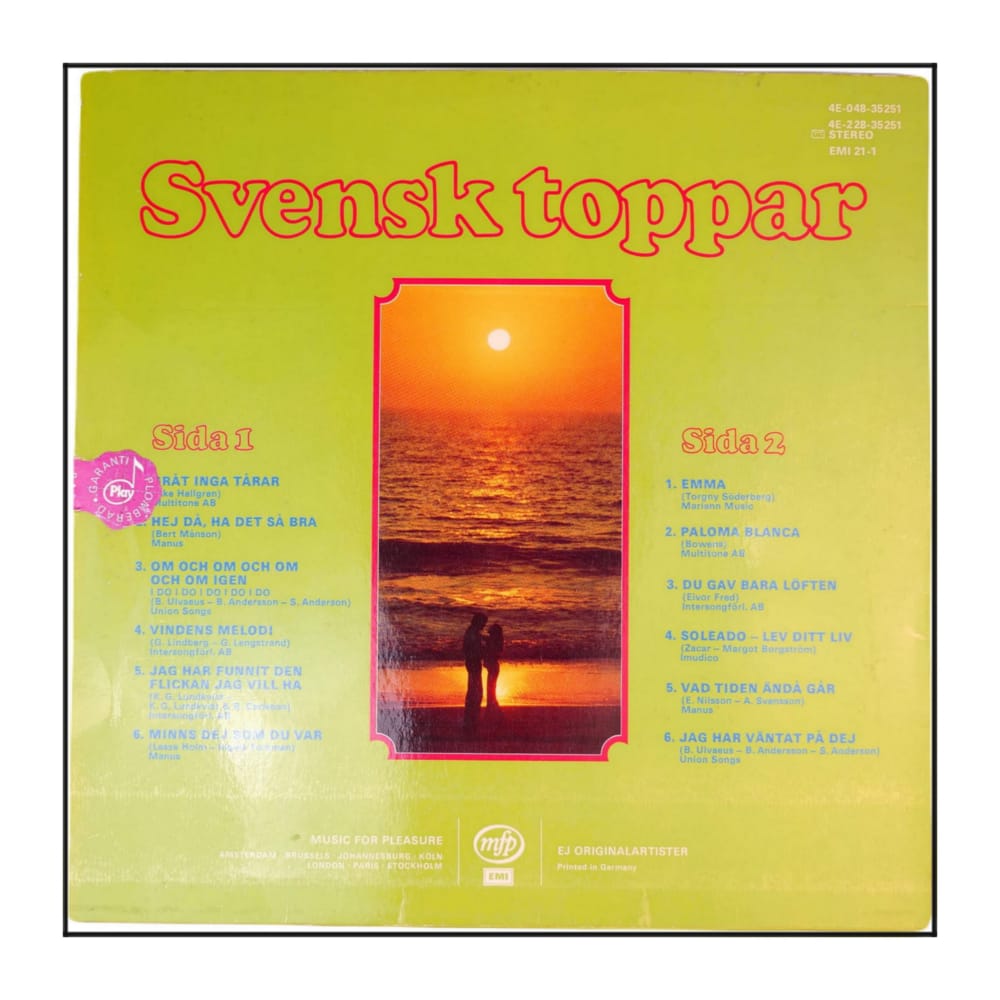 Svensktoppar