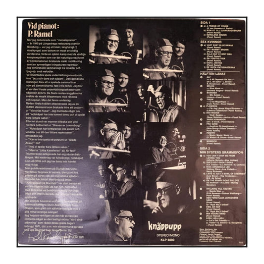 Povel Ramel & Sven Olsons Trio: Vid Pianot