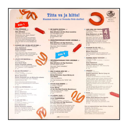 Titta Va Ja Hitta! Blandade Korvar Ur Svenska Ords Skafferi