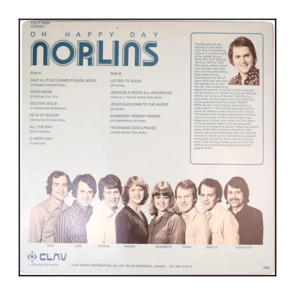 Norlins: Oh Happy Day