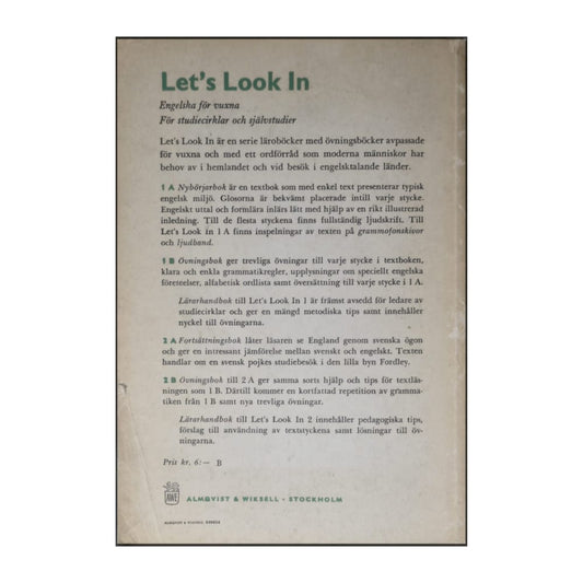 Uno Sondelius & Lorna Downman: Let'S Look In 1