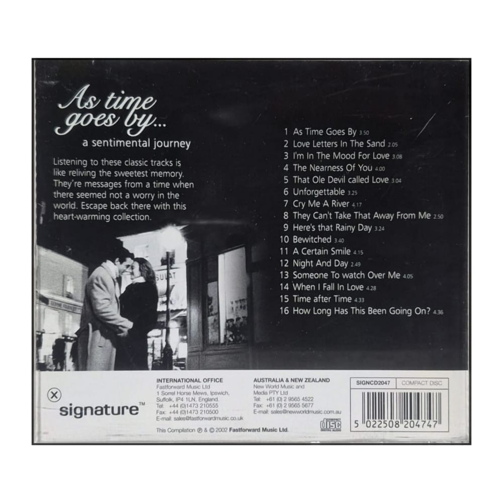 As Time Goes By: A Sentimental Journey