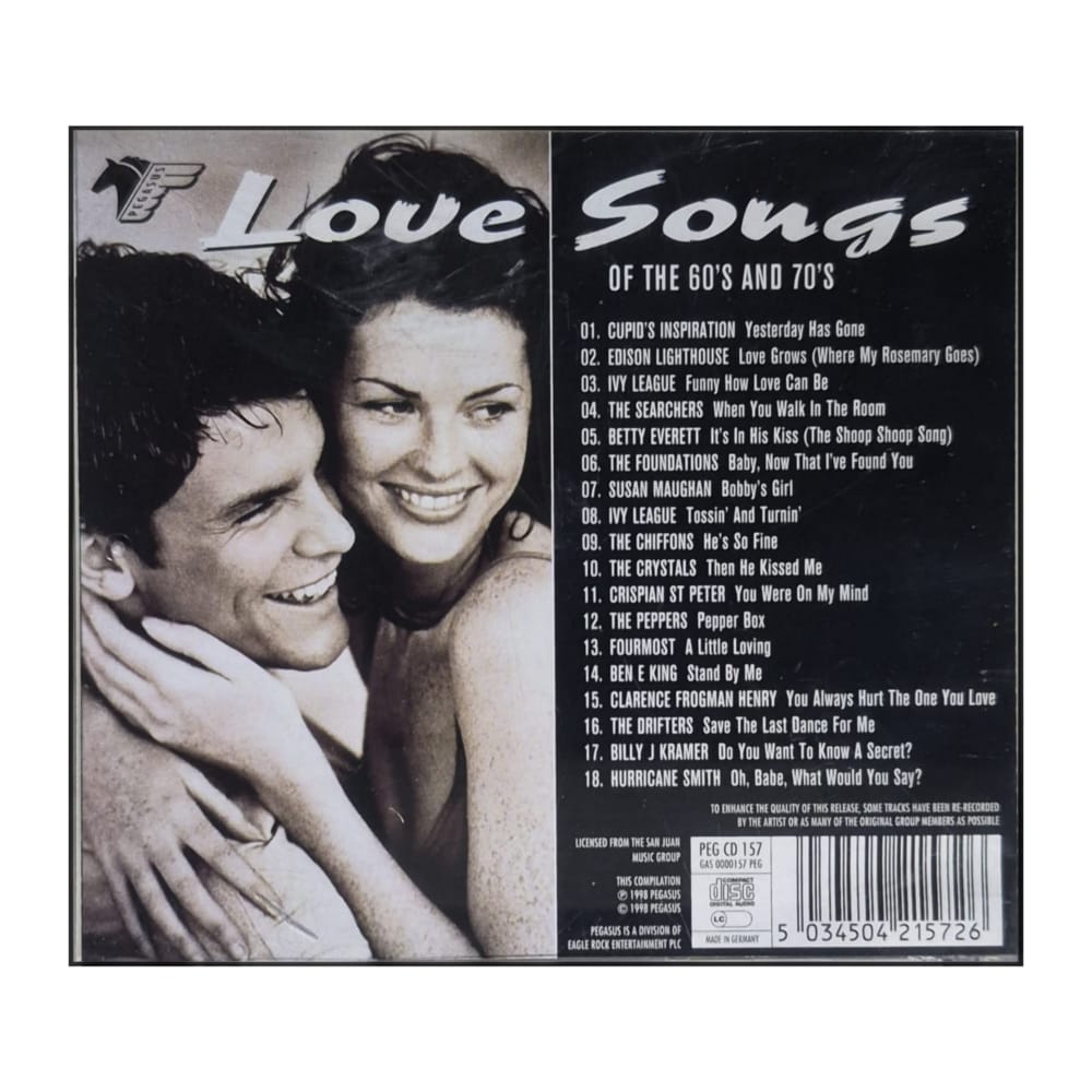 Love Songs Of The 1960S And 1970S