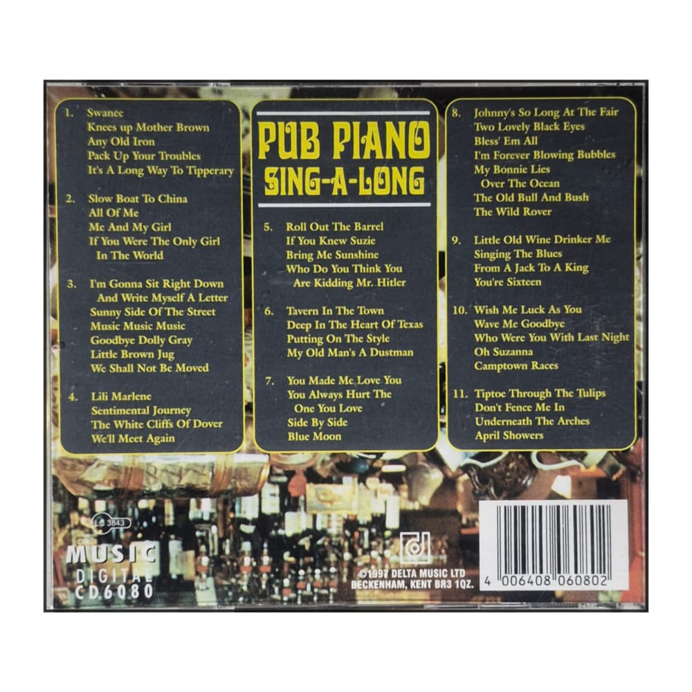 Pub Piano Sing-A-Long: 50 All Time Favourite Tunes