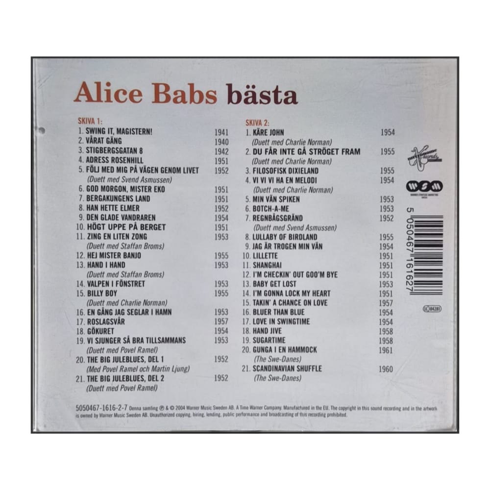 Alice Babs: Bästa