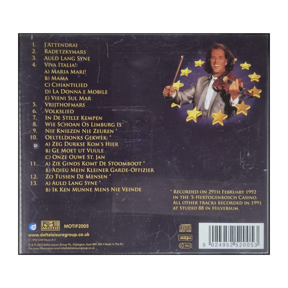 André Rieu: Waltzing In Europe Disc-2