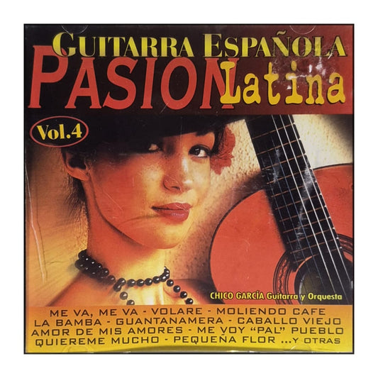 Chico Garcia Guitarra Y Orquesta: Guitarra Española Pasión Latina V4