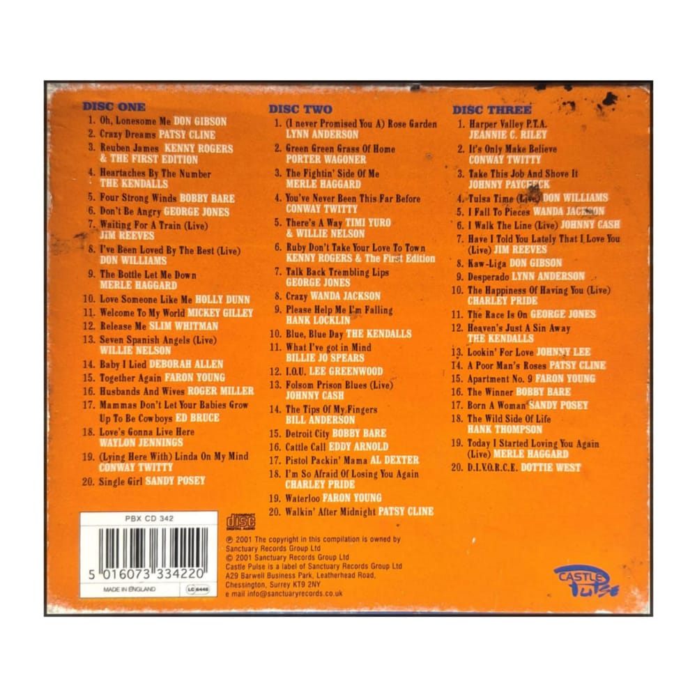 All-Time Country Favourites