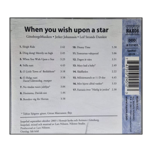 Göteborgsmusiken & Jerker Johansson & Leif Strands Damkör: When You Wish Upon A Star