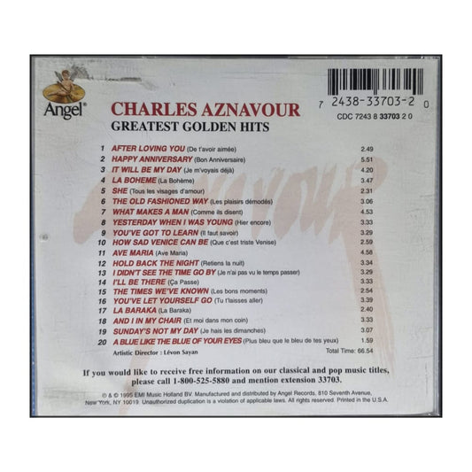 Charles Aznavour: Greatest Golden Hits