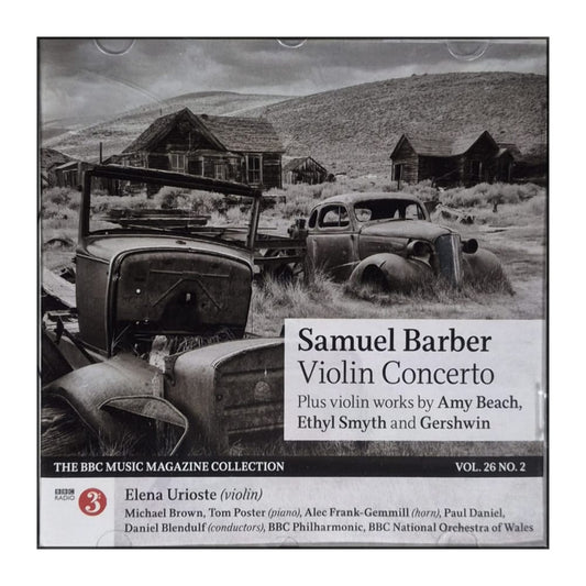 Bbc Music Magazine Collection V26 No2 Samuel Barber Violin Concerto
