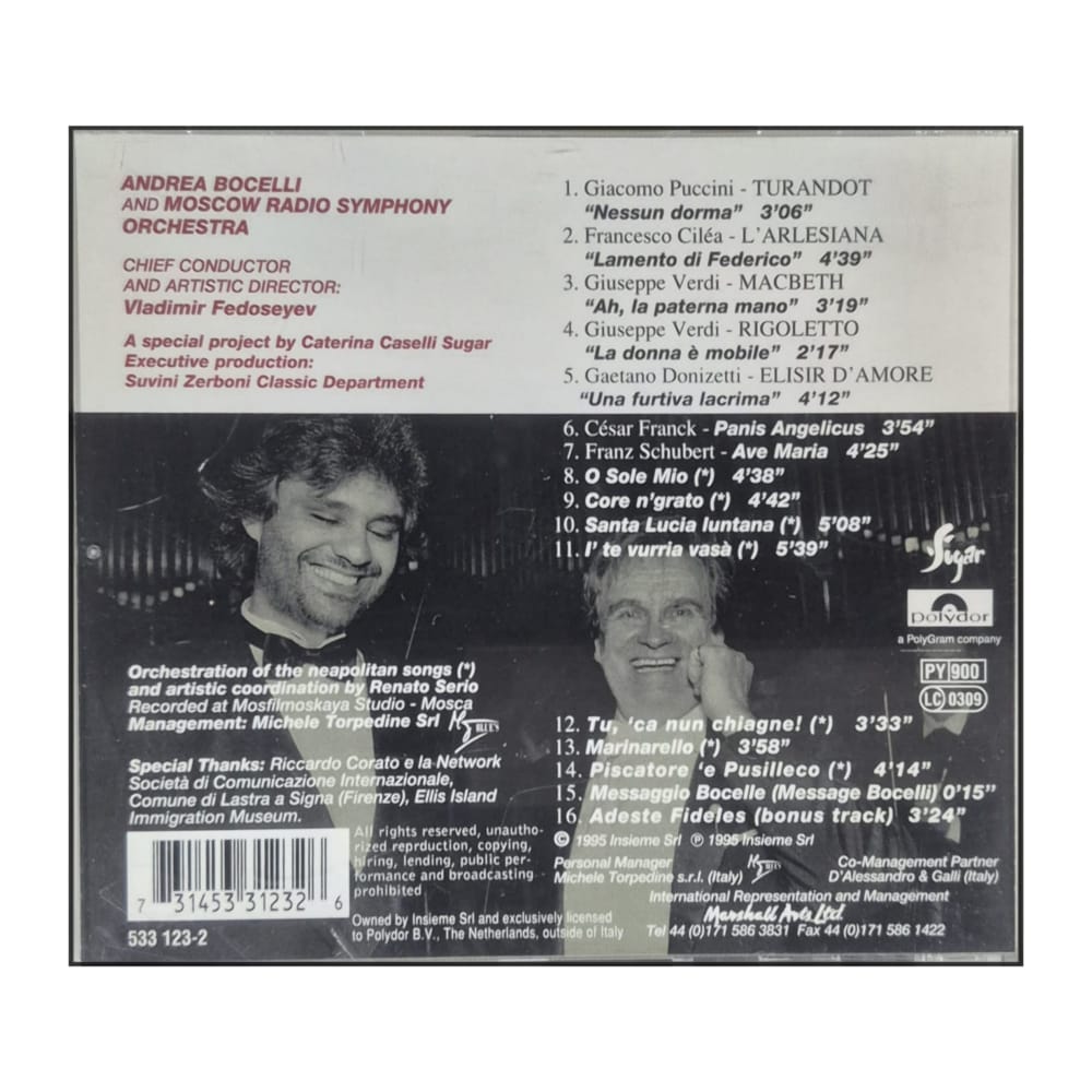 Andrea Bocelli: Viaggio Italiano