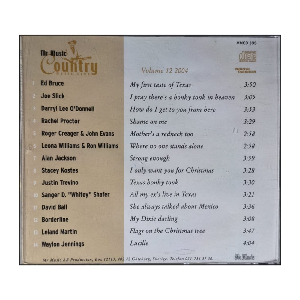 Mr Music Country 2004-12