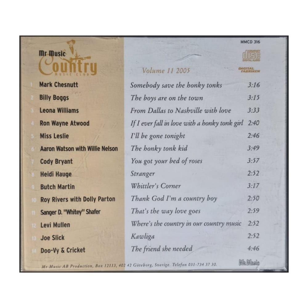 Mr Music Country 2005-11