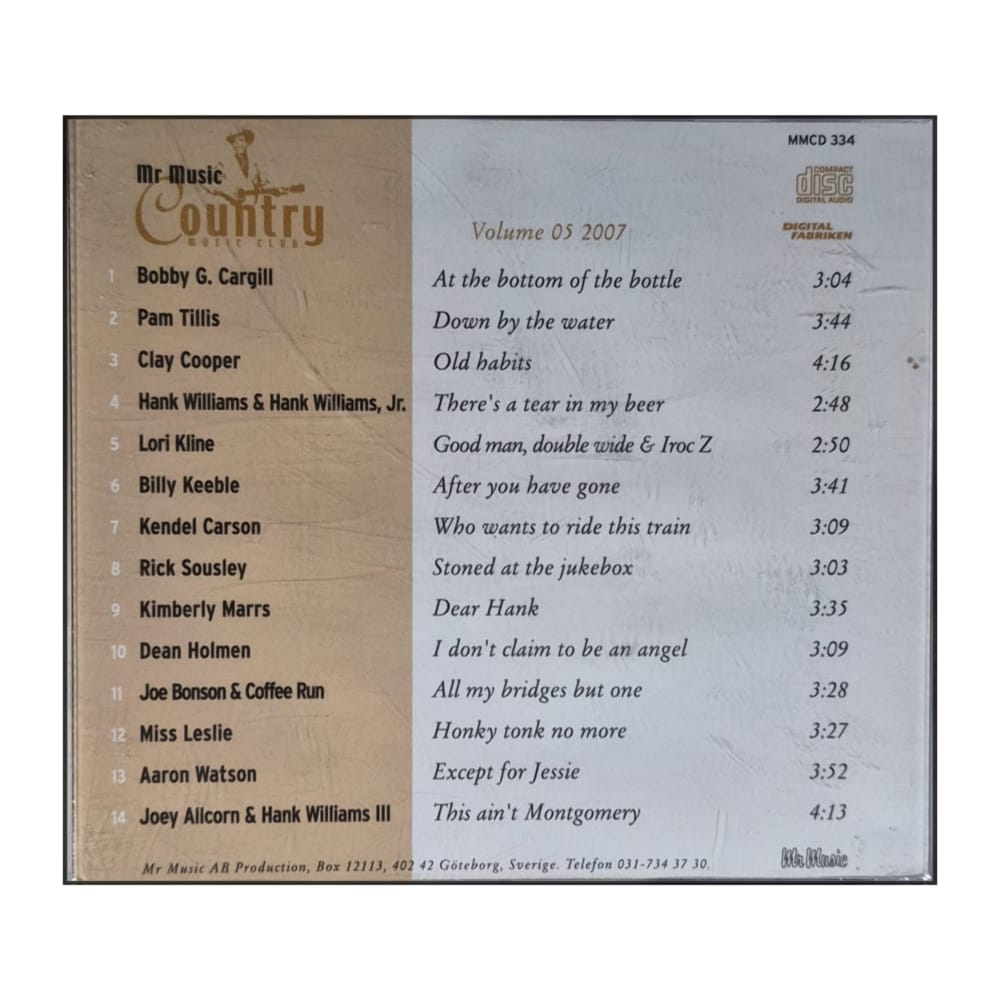 Mr Music Country 2007-05