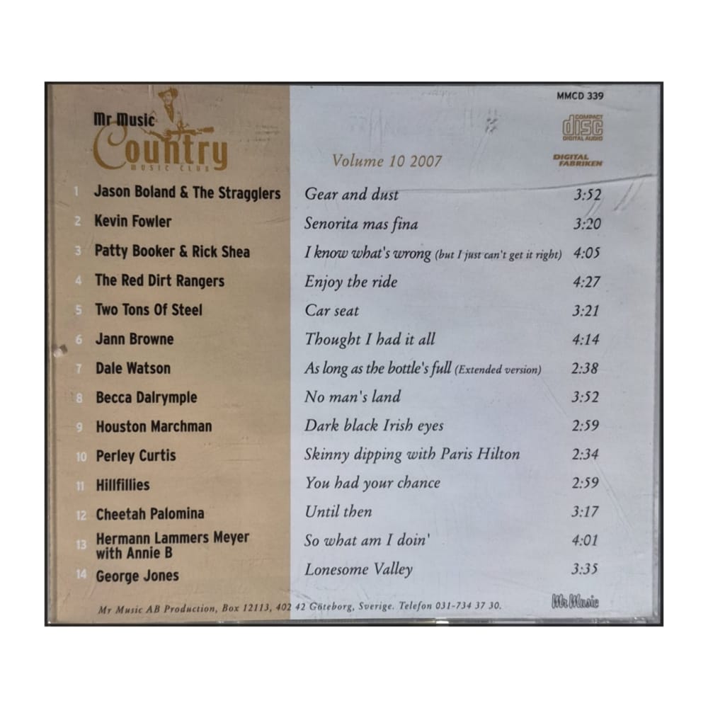 Mr Music Country 2007-10