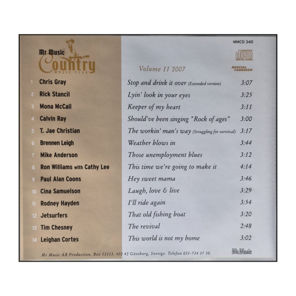 Mr Music Country 2007-11