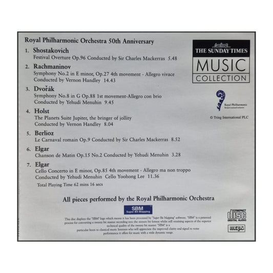 Royal Philharmonic Orchestra 50Th Anniversary