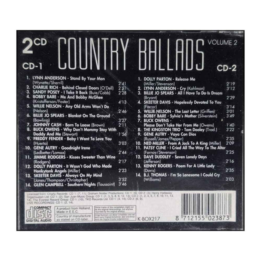 Country Ballads V2