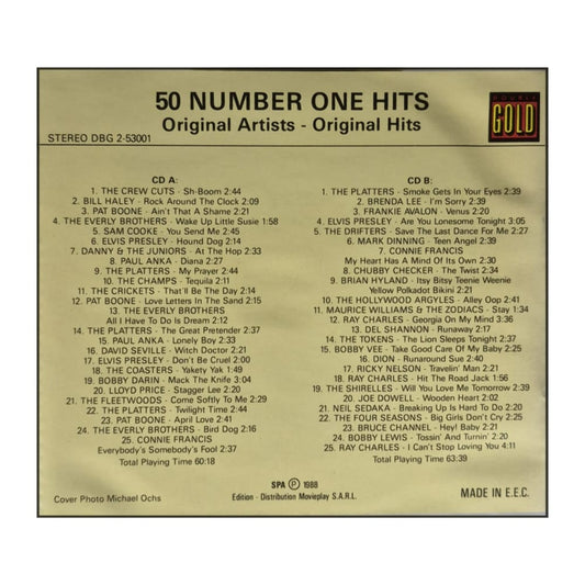 Original Artist-Original Hits: 50 Number One Hits