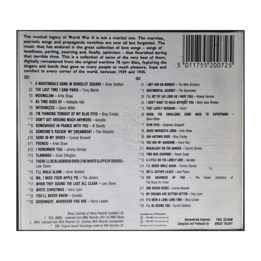 Sentimental Journey: The Love Songs Of World War Ii