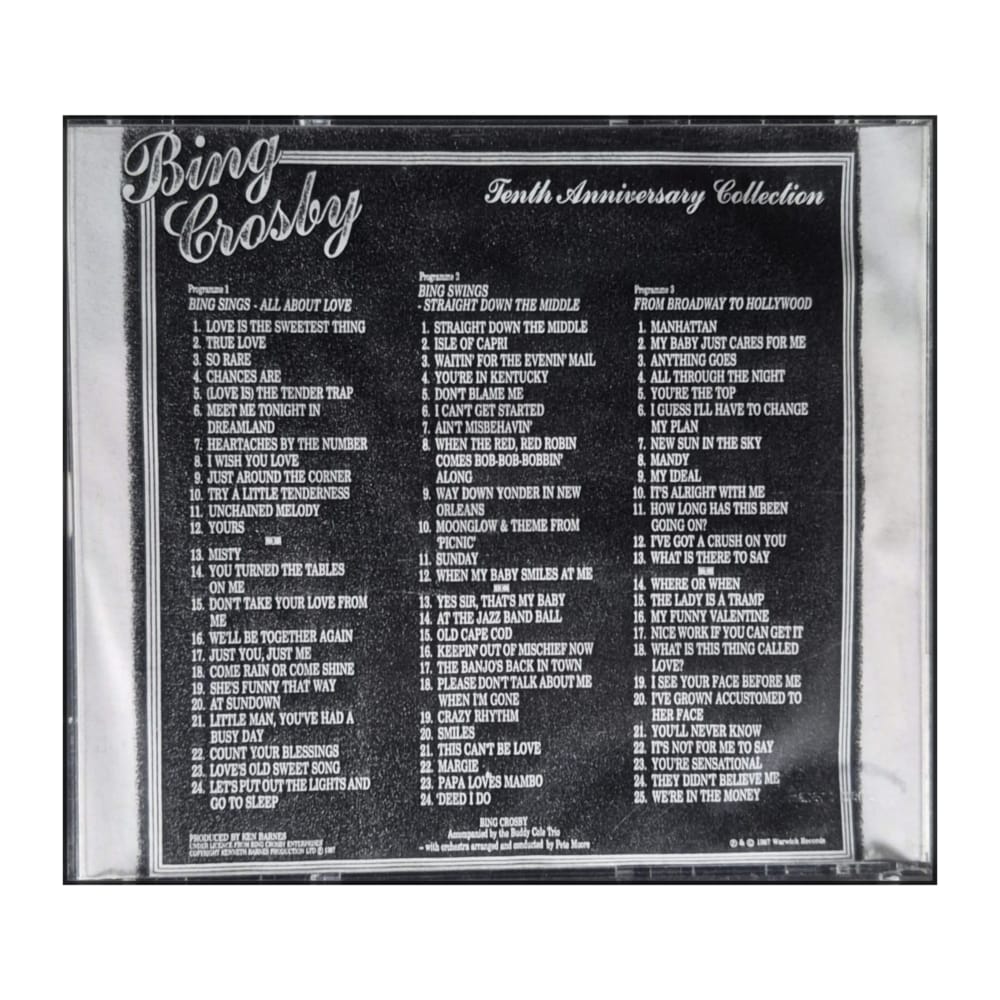 Bing Crosby: 10Th Anniversary Collection