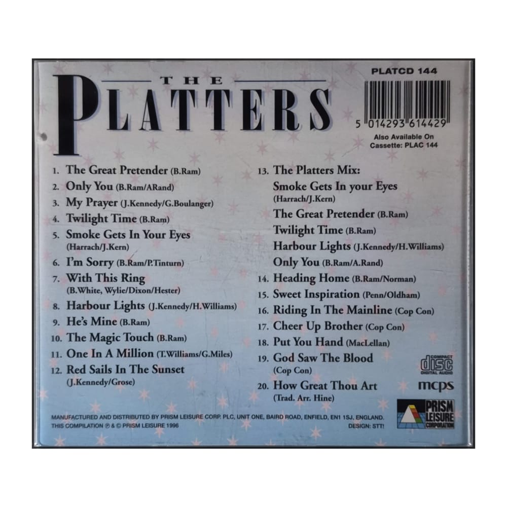 The Platters: Smoke Gets In Your Eyes