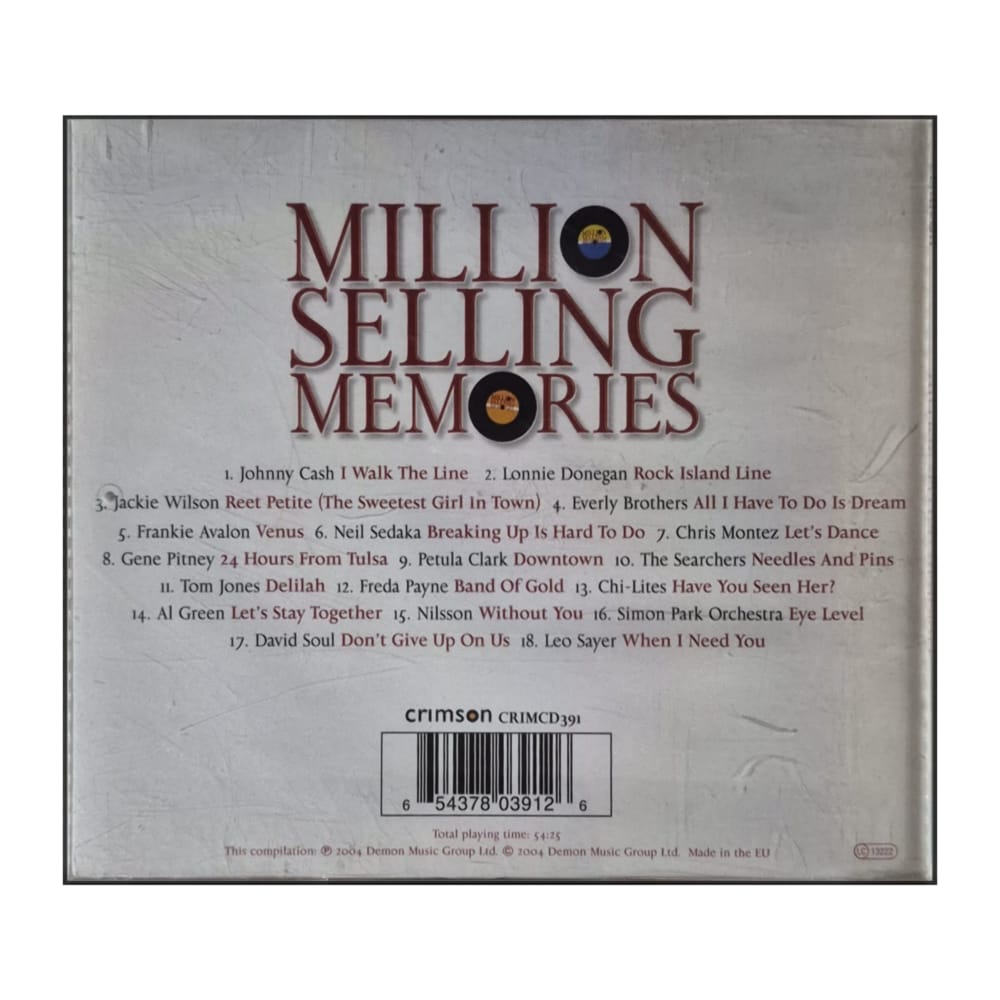 Million Selling Memories