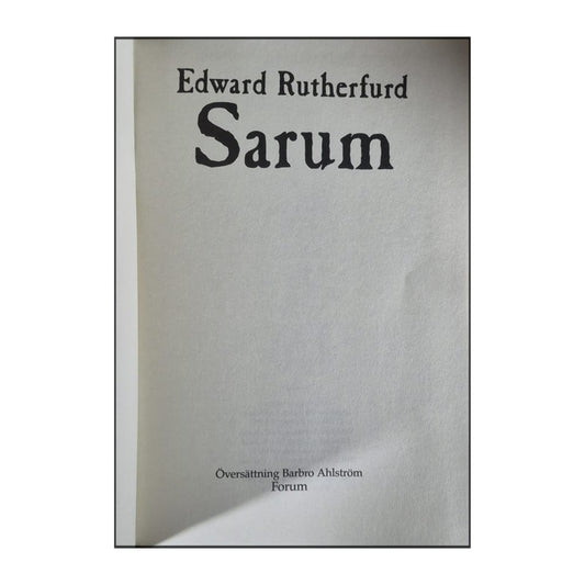 Edward Rutherfurd: Sarum