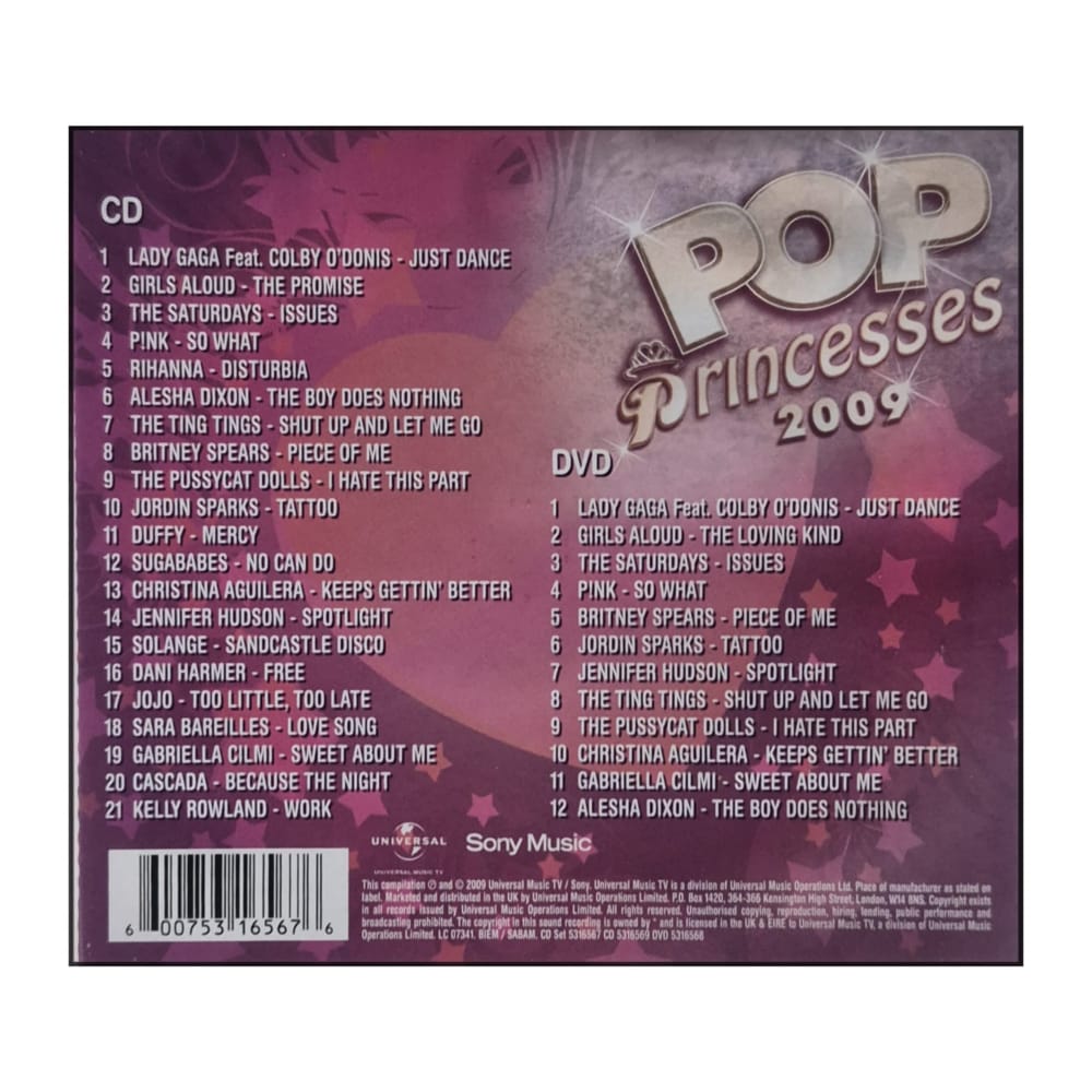 Pop Princesses 2009