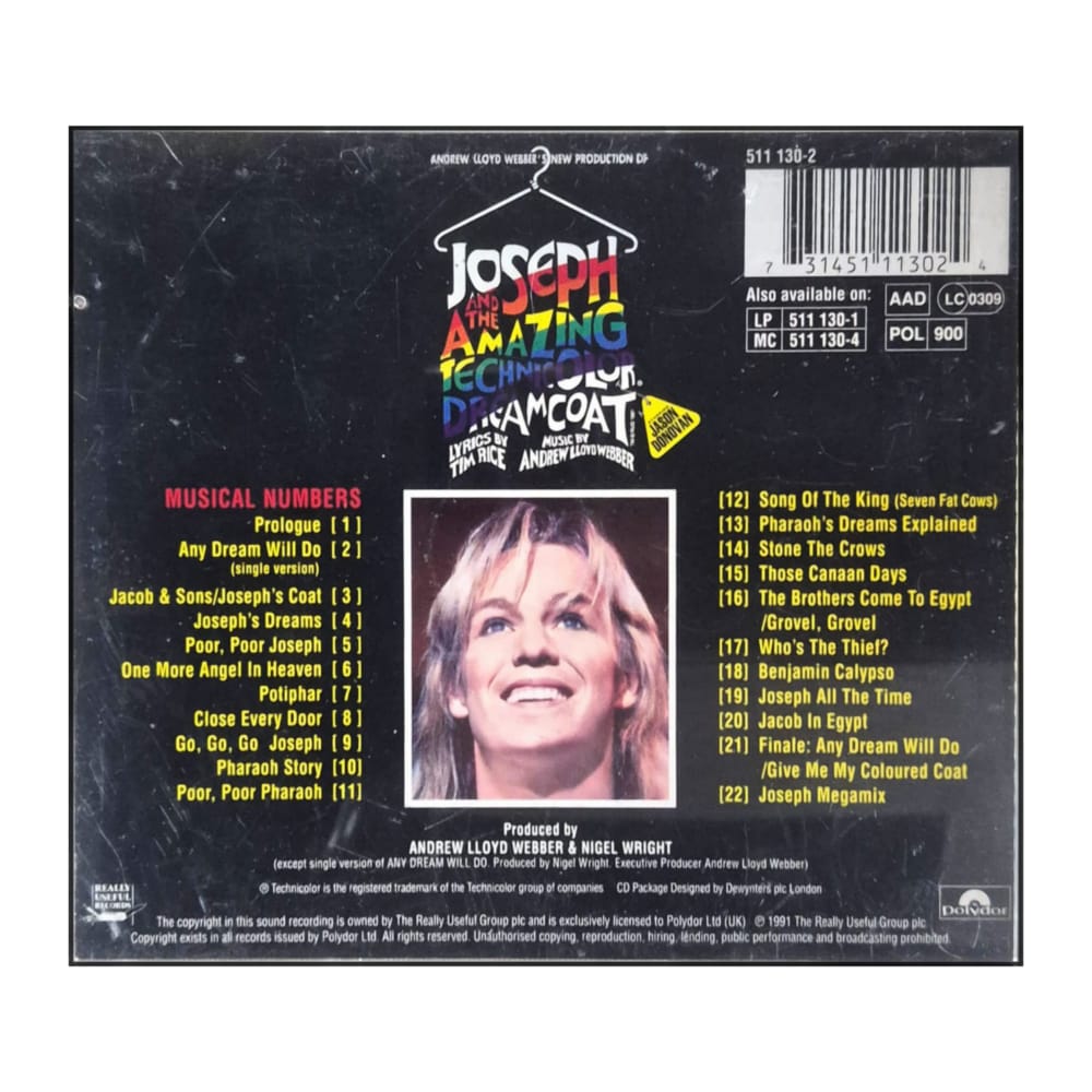 Joseph And The Amazing Technicolor Dreamcoat: Music
