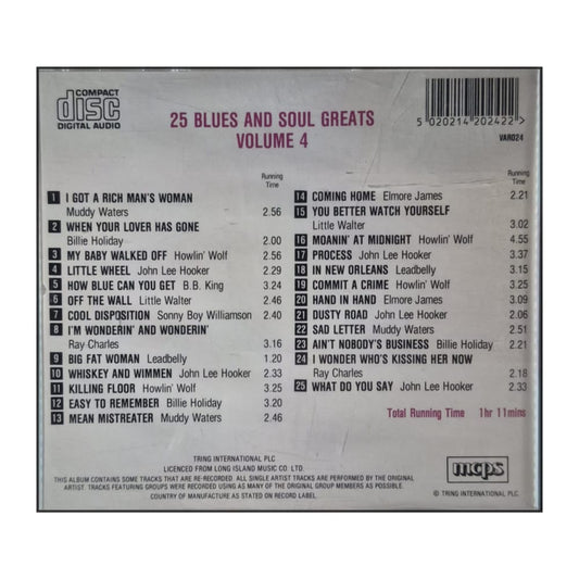 25 Blues 'N' Soul Greats V4