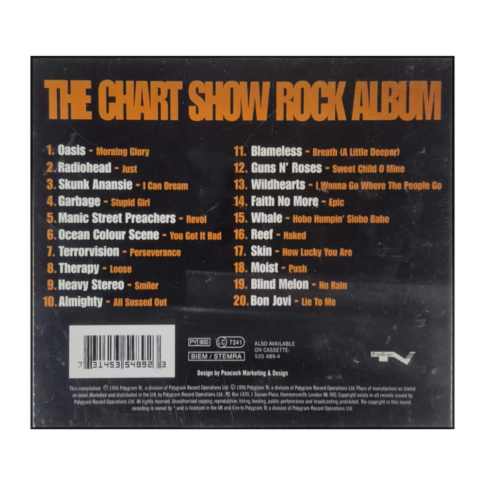 The Chart Show Rock Album