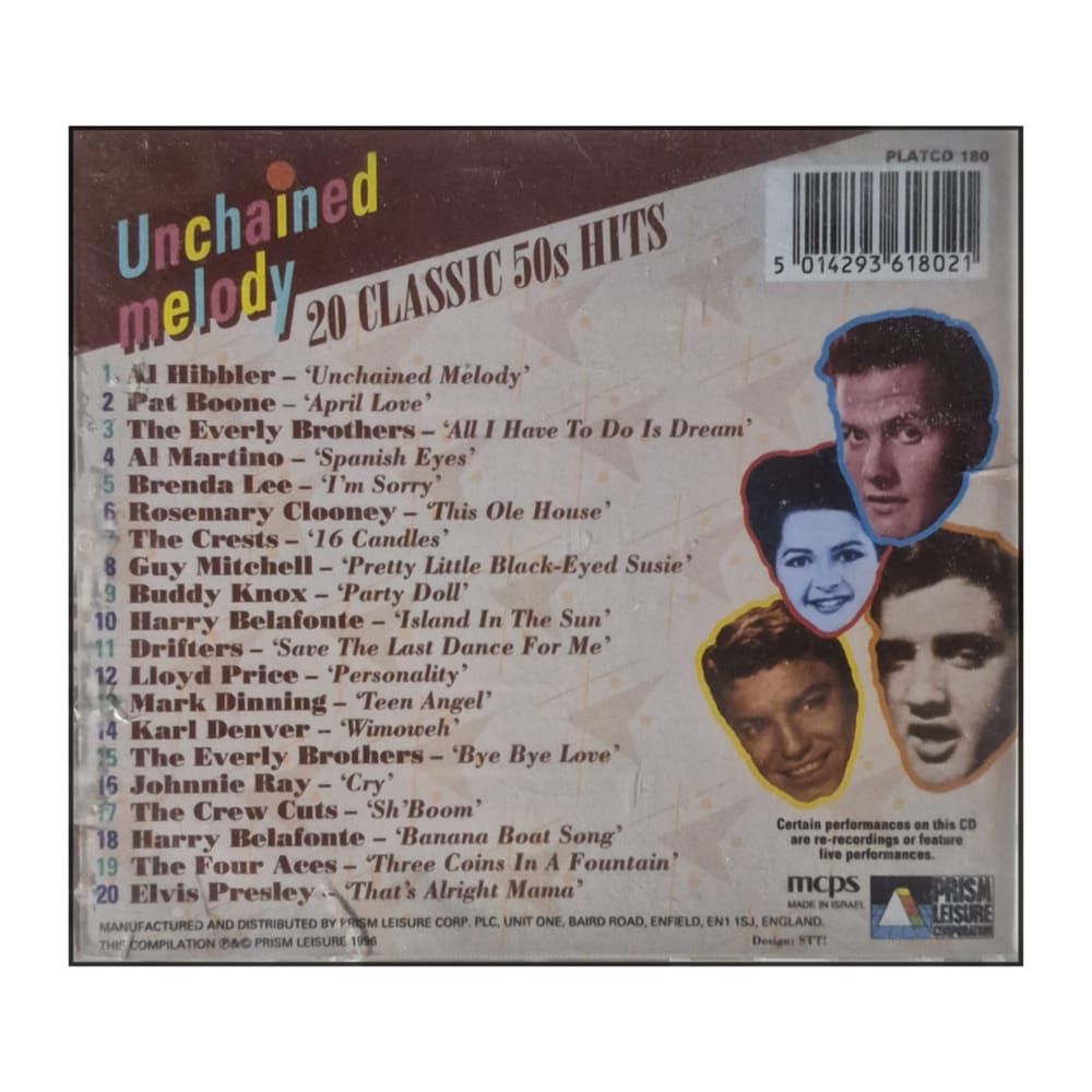 Unchained Melody: 20 Classic 1950S Hits