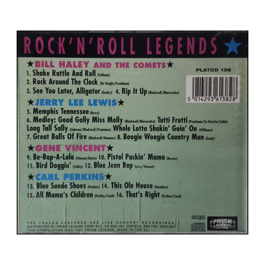 Bill Haley & Jerry Lee Lewis & Gene Vincent & Carl Perkins: Rock&Roll Legends