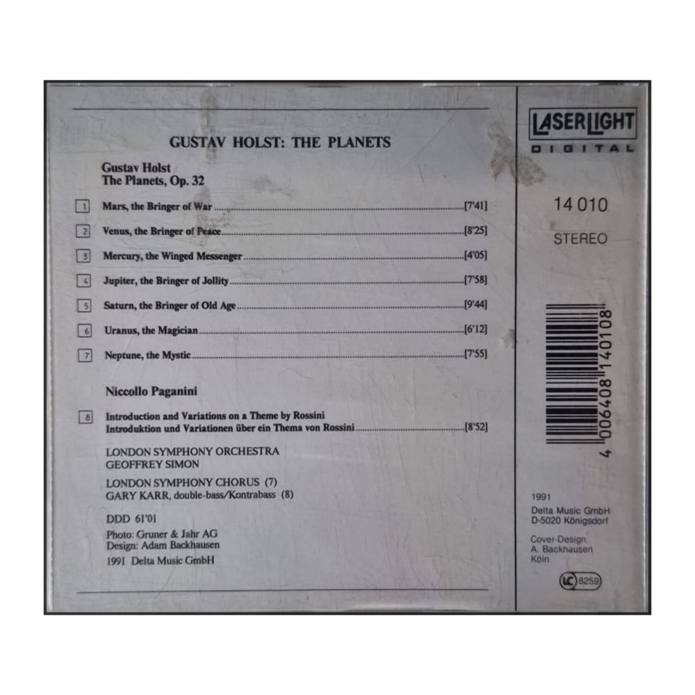 Holst & London Symphony Orchestra & Geoffrey Simon: The Planets