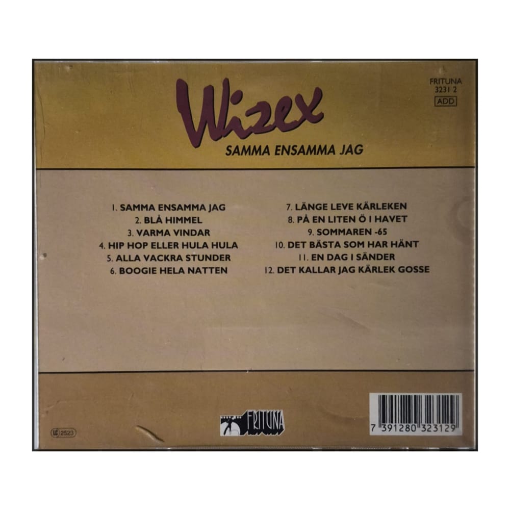 Wizex: Samma Ensamma Jag