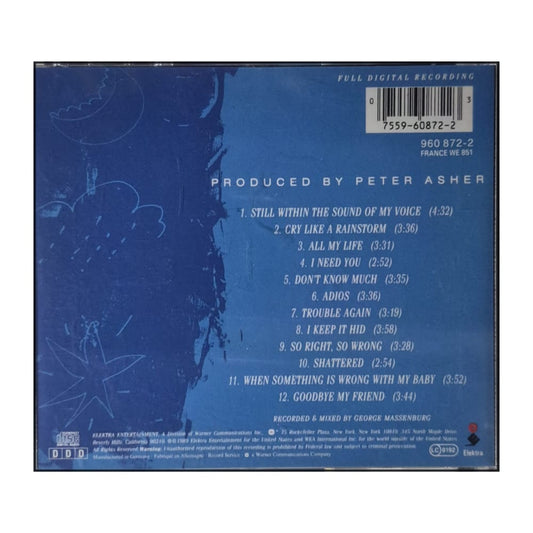 Linda Ronstadt & Aaron Neville: Cry Like A Rainstorm: Howl Like The Wind