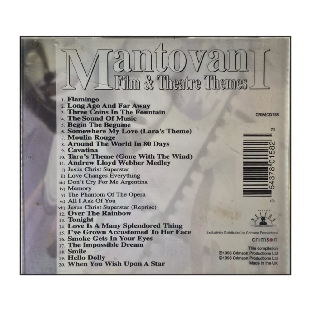 Mantovani: Film & Theatre Themes