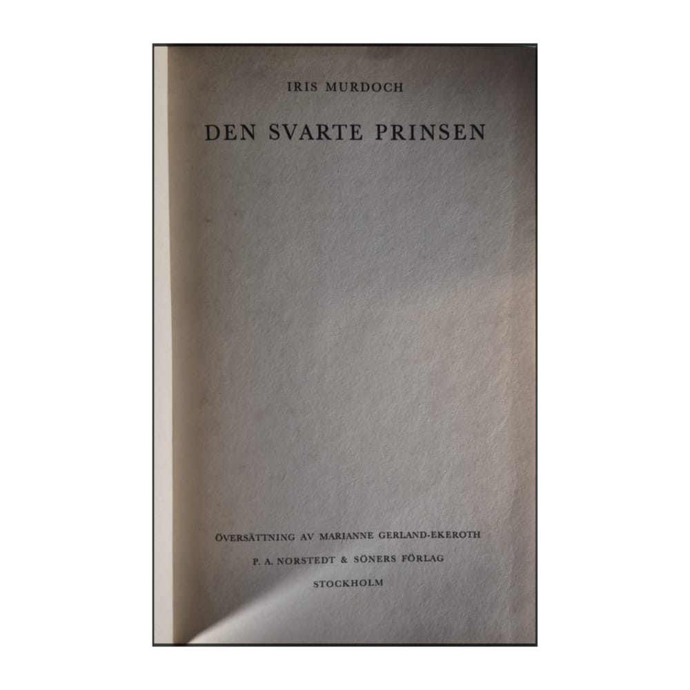 Iris Murdoch: Den Svarte Prinsen