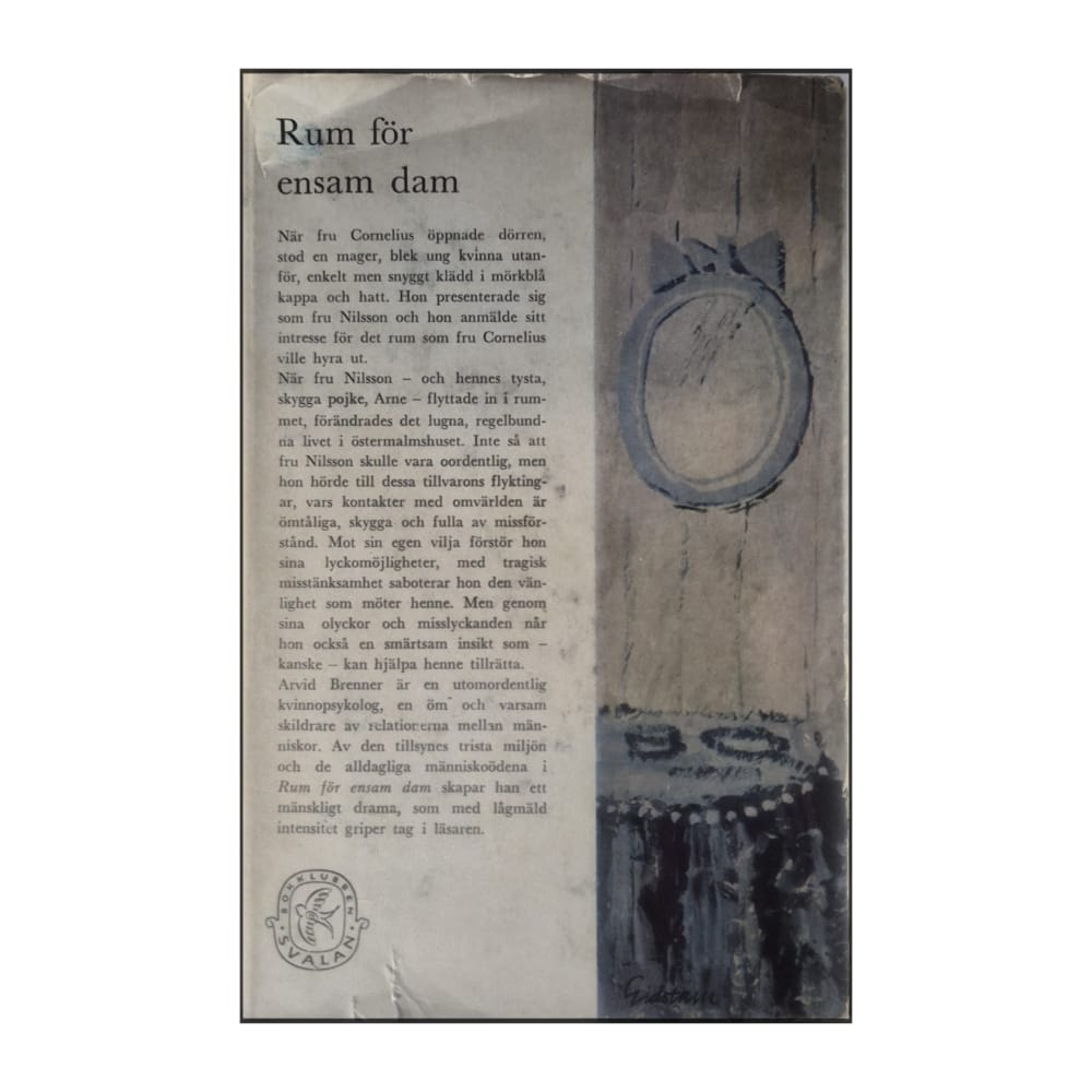 Arvid Brenner: Rum För Ensam Dam